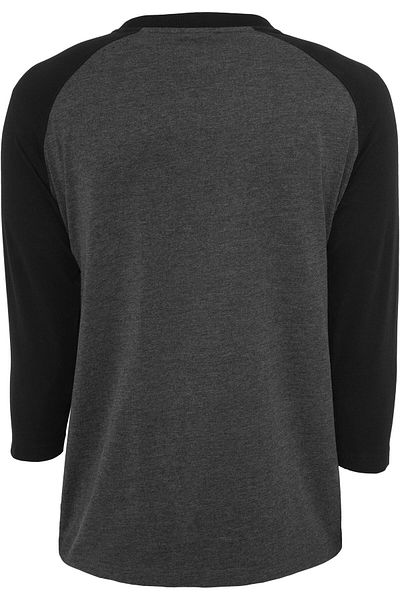 Urban Classics Herren Contrast 3/4 Sleeve Raglan Tee
