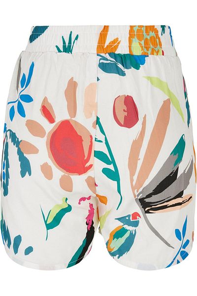 Urban Classics Damen Ladies Aop Viscose Resort Shorts
