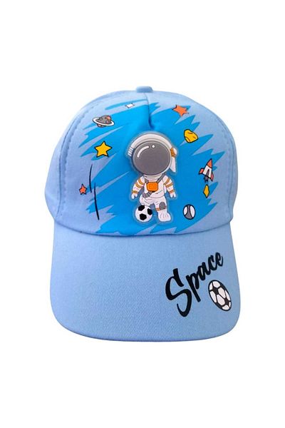Aware Time 1-3 Years Old Boy's Lighted Summer Hat with Adjustable Back Accessory