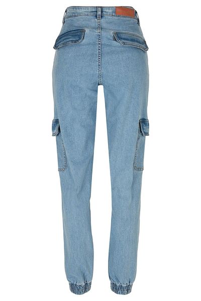 Urban Classics Damen Ladies Organic Stretch Denim Cargo Pants
