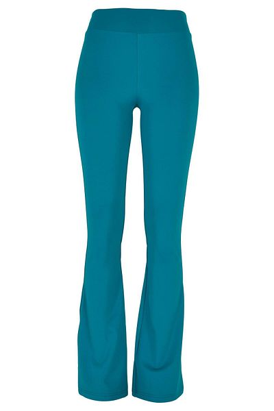 Urban Classics Damen Ladies Recycled High Waist Flared Leggings