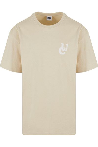 Urban Classics Uc Weavy Logo Heavy Oversized Tee