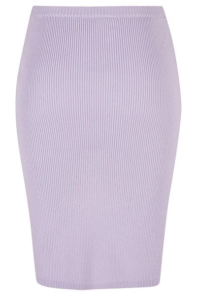 Urban Classics Damen Ladies Rib Knit Midi Skirt