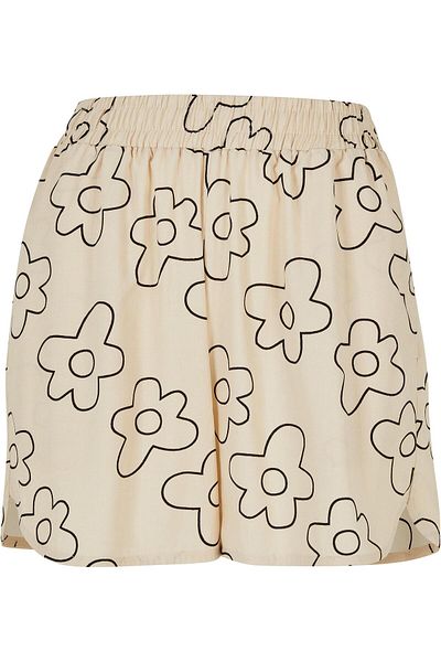 Urban Classics Damen Ladies Aop Viscose Resort Shorts