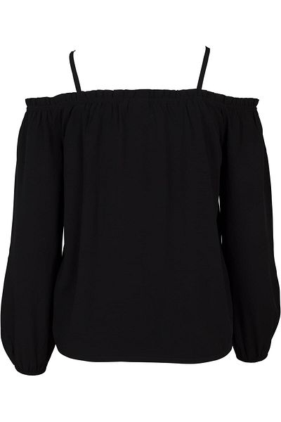 Urban Classics Damen Ladies Cold Shoulder Longsleeve