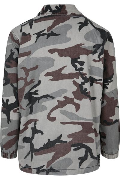 Urban Classics Herren Camo Cotton Coach Jacket