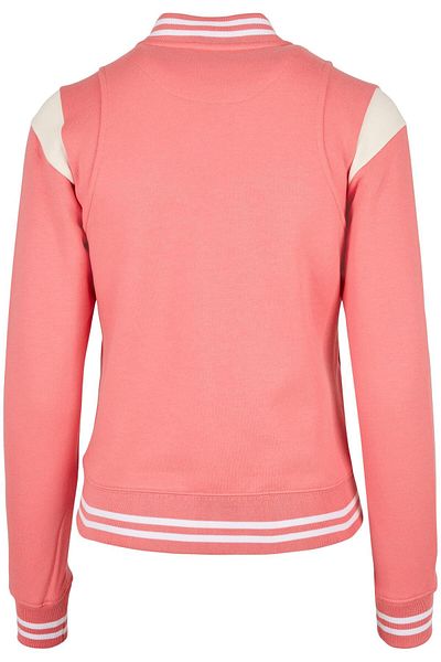 Urban Classics Damen Ladies Inset College Sweat Jacket
