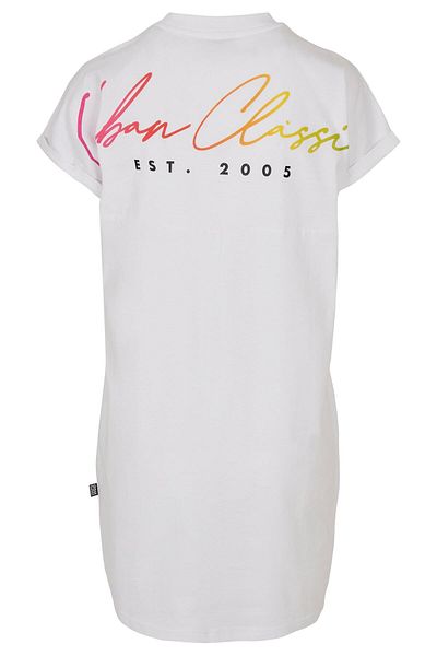Urban Classics Damen Rainbow T-Shirt-Kleid für Damen
