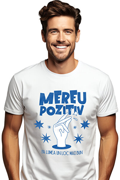 StoryGift Romania Tricou Barbati Mesaj In Limba Romana Motivational Text Mere...