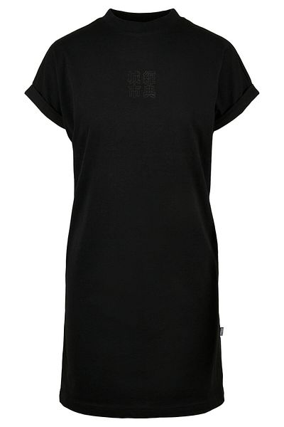 Urban Classics Damen Ladies Cut On Sleeve Printed Tee Dress