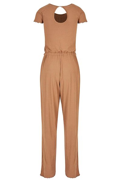 Urban Classics Damen Ladies Rib Wid Leg Jumpsuit