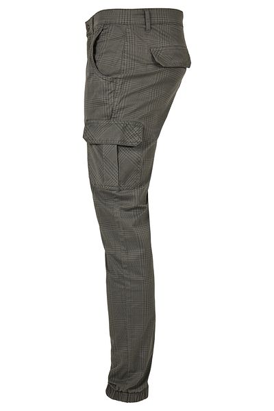 Urban Classics Herren Aop Glencheck Cargo Jog Pants