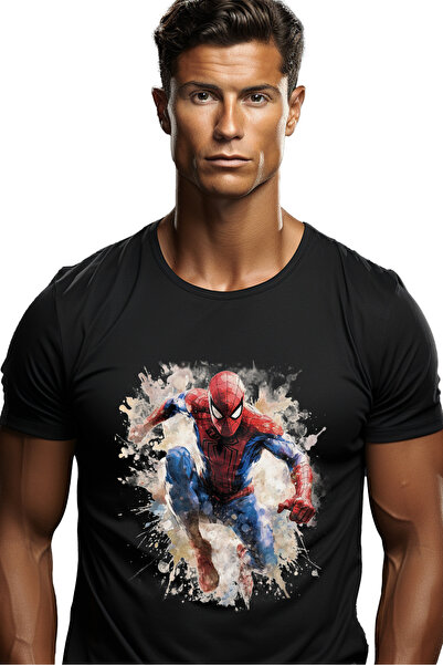 StoryGift Romania Tricou Barbati Cu Supereroi, Marvel, Omul Paianjen, Peter P...
