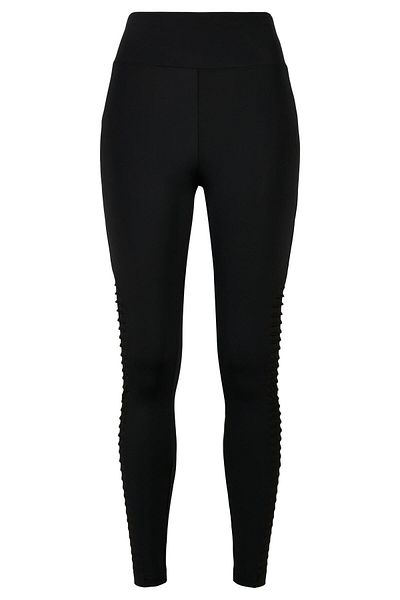 Urban Classics Damen Ladies Highwaist Biker Tech Mesh Leggings