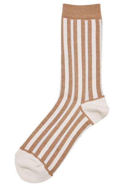Urban Classics Unisex Metallic Effect Stripe Socks 3-Pack
