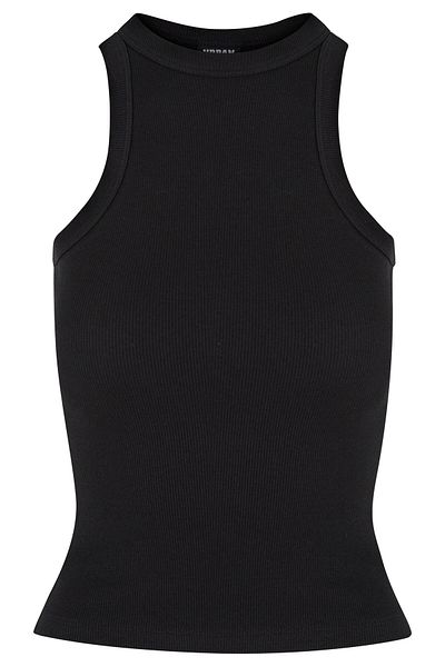 Urban Classics Damen Ladies Racer Back Rib Top