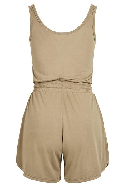 Urban Classics Damen Ladies Short Sleeveless Modal Jumpsuit
