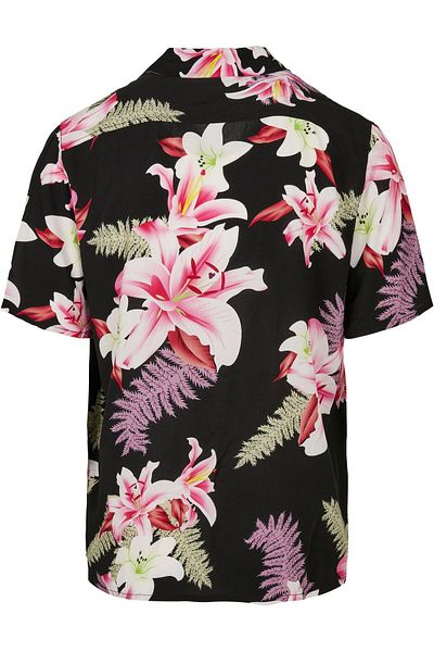 Urban Classics Herren Viscose Aop Resort Shirt