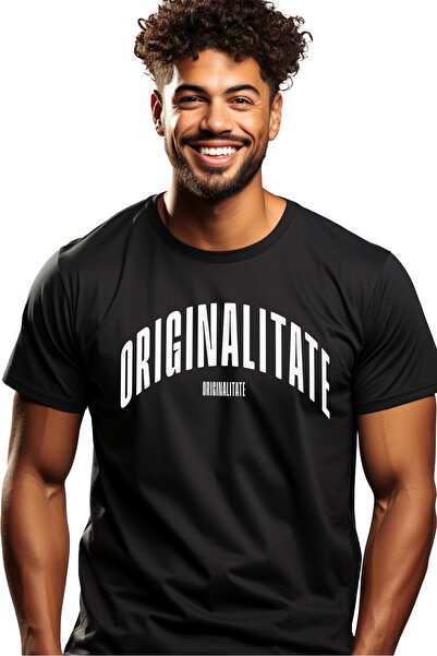 StoryGift Romania Tricou Barbati Cuvantul Originalitate, Motivational, Self H...