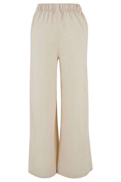 Urban Classics Damen Ladies Linen Mixed Wide Pants