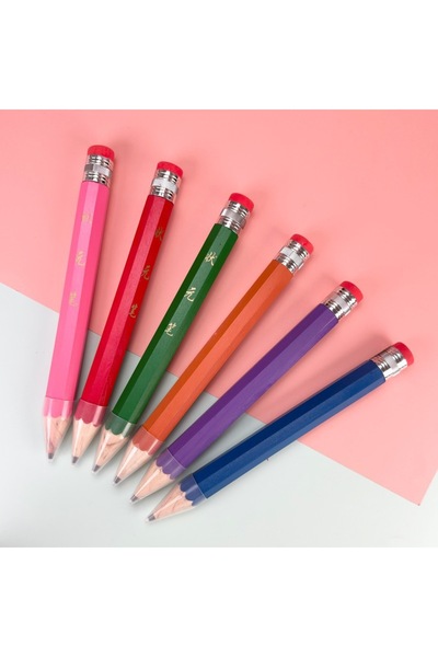 Livava 33 cm Giant Pencil – Colorful Oversized Pencil with Eraser