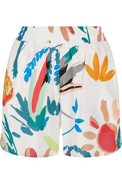 Urban Classics Damen Ladies Aop Viscose Resort Shorts