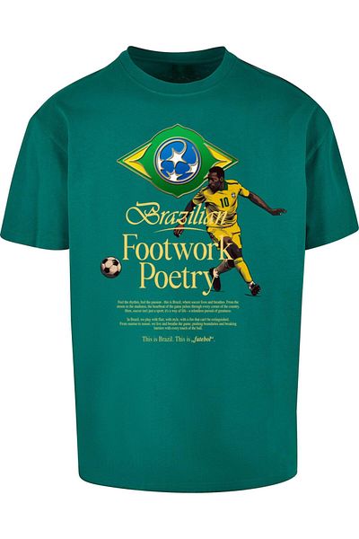 Upscale by Mister Tee Footwork Poesie Übergröße Tee