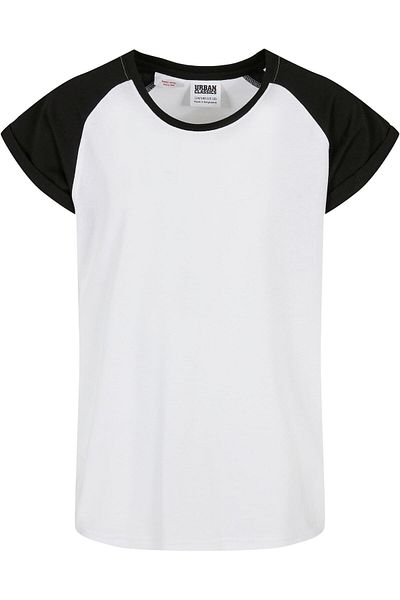 Urban Classics Damen Girls Contrast Raglan Tee