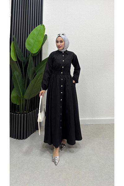 BRN IŞIK TESETTÜR Ραπαλίν Φόρεμα Hijab
