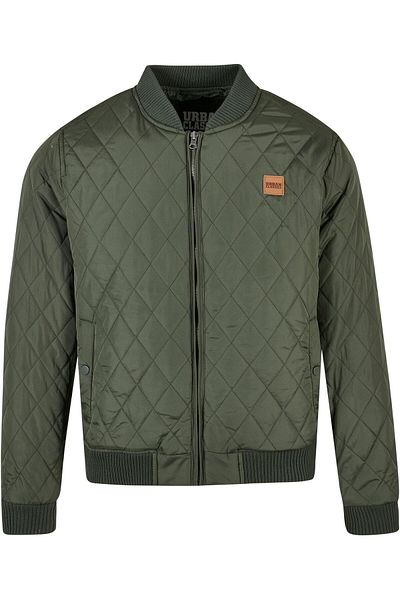 Urban Classics Herren Diamond Quilt Jacket