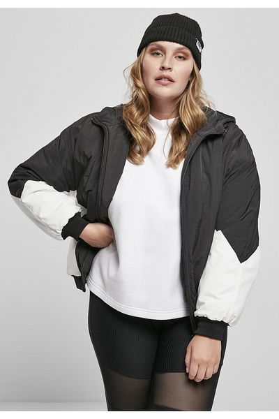 Urban Classics Damen Ladies Padded 2-tone Batwing Jacket