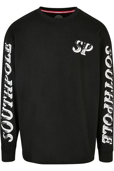 Southpole Herren Script Longsleeve