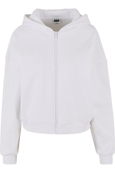 Urban Classics Damen Ladies Cozy Short Zip Hoody