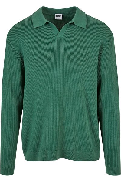 Urban Classics Herren Ribbed Oversized Longsleeve