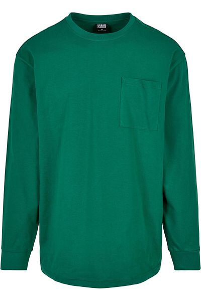 Urban Classics Herren Heavy Oversized Pocket Longsleeve