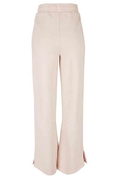 Urban Classics Damen Ladies Heavy Terry Garment Dye Slit Pants
