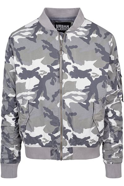 Urban Classics Herren Vintage Camo Cotton Bomber Jacket