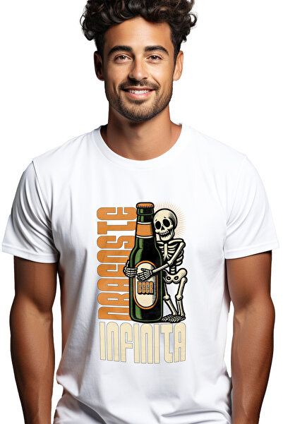 StoryGift Romania Tricou Barbati Dragoste Infinita , Pentru Totdeauna Schelet...