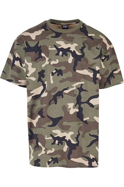 Urban Classics Herren Heavy Oversized Camo Tee