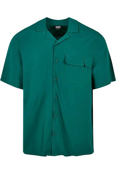 Urban Classics Herren Viscose Camp Shirt