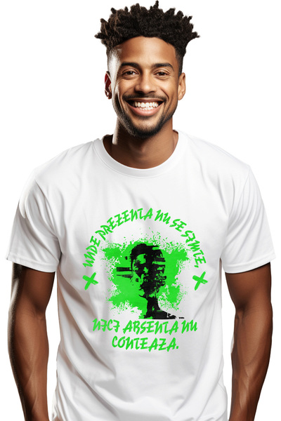 StoryGift Romania Tricou Barbati Text Unde Prezenta Nu Se Simte Nici Absenta ...