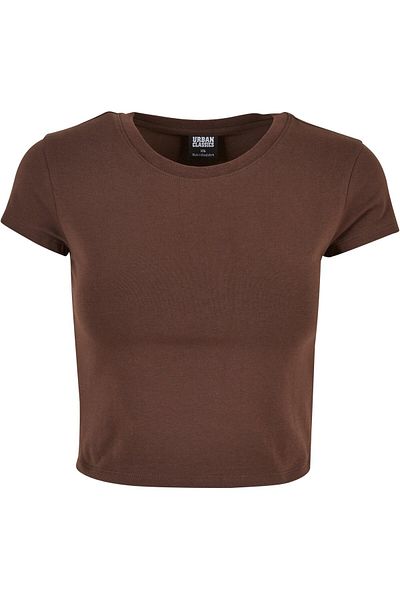 Urban Classics Damen Ladies Stretch Jersey Cropped Tee