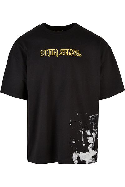 9N1M SENSE Herren Sense Goth Logo T-shirt