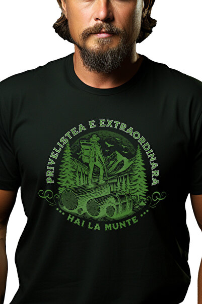StoryGift Romania Men's T-Shirt Come to the Mountain The View is Extraordinar...