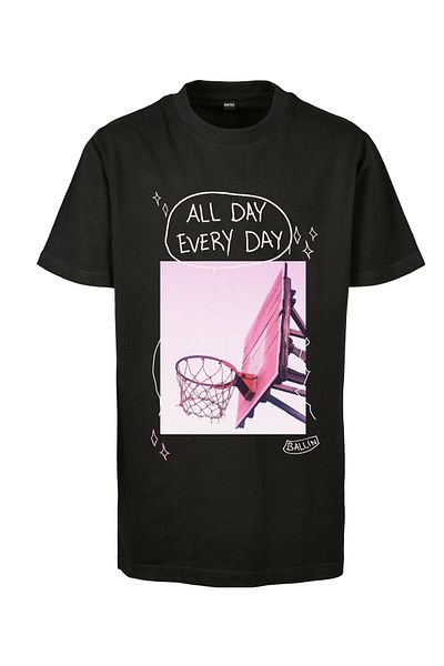 Mister Tee Herren Kids All Day Every Day Pink Tee