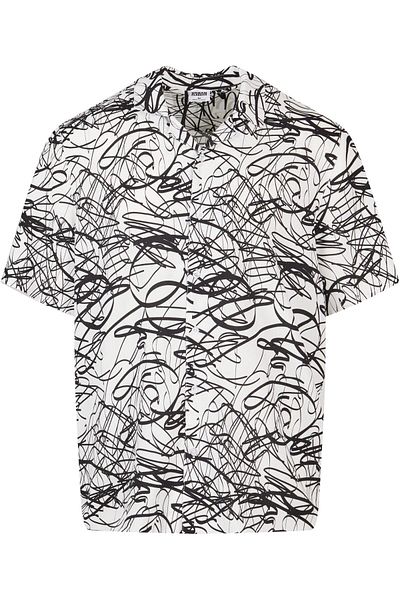 Urban Classics Herren Viscose Aop Resort Shirt
