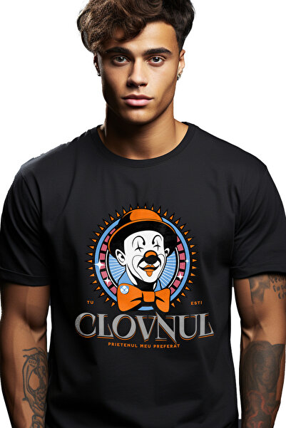 StoryGift Romania Tricou Barbati Tu Esti Clovnul Meu Preferat Prieten Haios B...