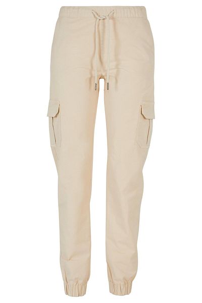 Urban Classics Damen Ladies High Waist Cargo Jogging Pants