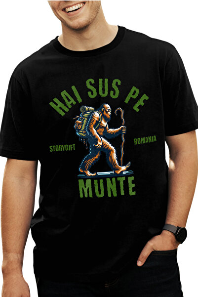 StoryGift Romania Men's T-Shirt Come Up the Mountain Animal Warrior Adventure...
