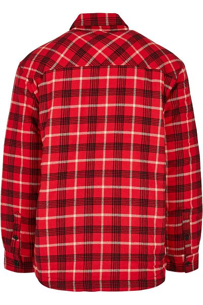 Urban Classics Herren Plaid Quilted Shirt Jacket